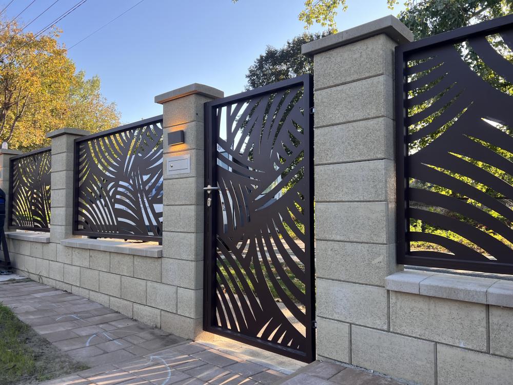 Kerítésrendszerek, 2D & 3D & lézervágott lemez, kerítésléc